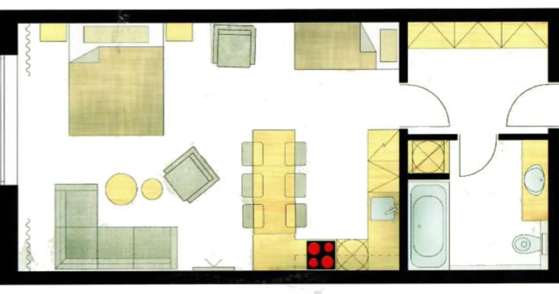 **** Aparthotel Residence Trafick Praag Tsjechië